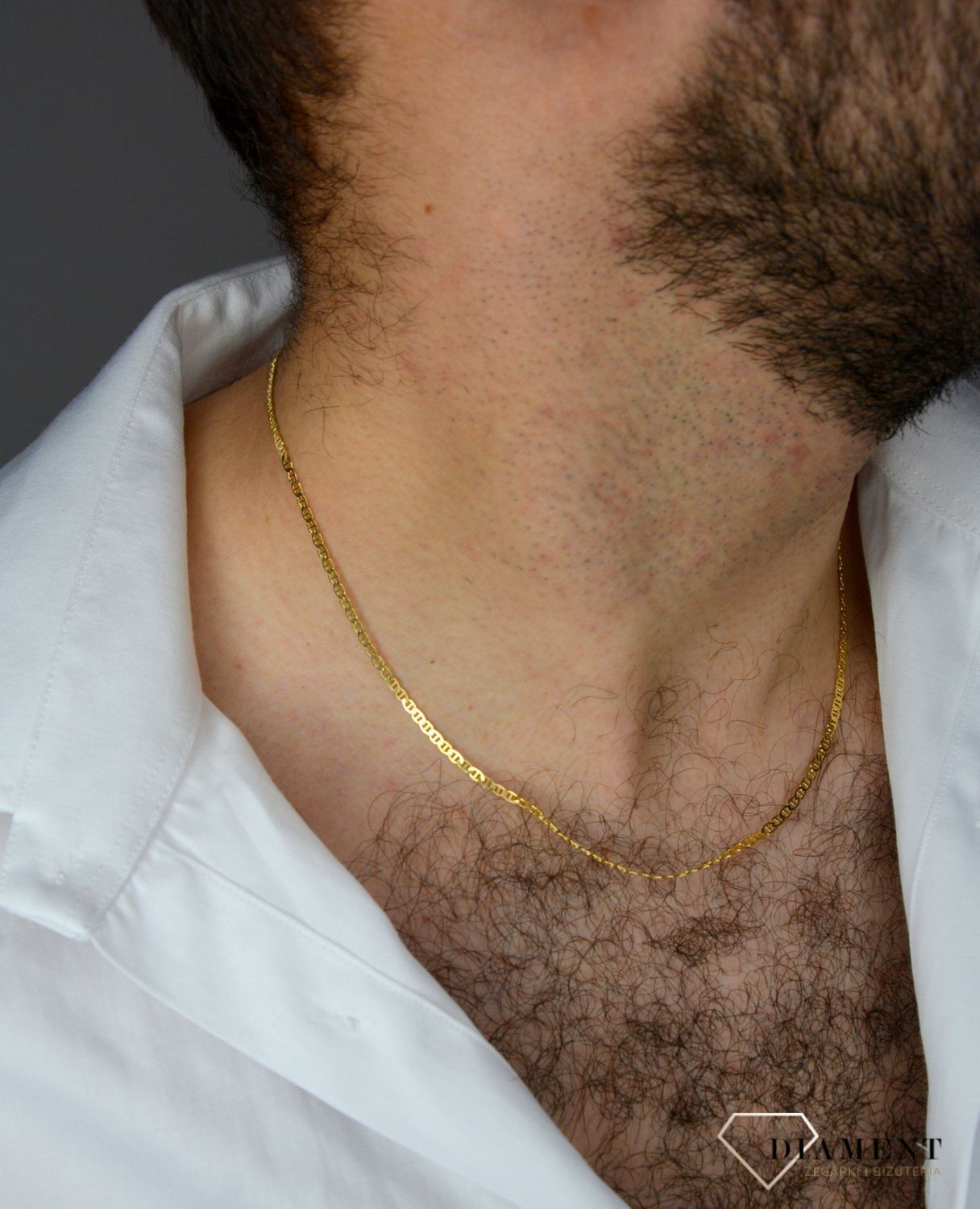 Złoty łańcuszek 333 Gucci 2,5 mm DIA-LAN-1444-333 2,5mm.jpg